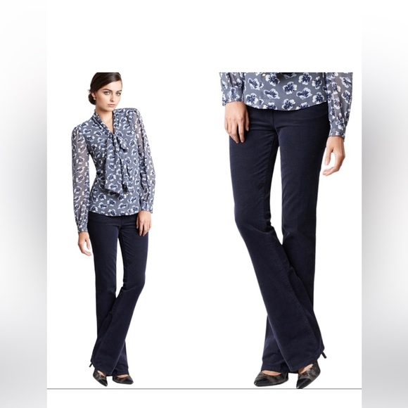 29. Tory Burch'Classic Tory' Corduroy Pants size 28P